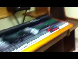 Студийная консоль звукорежиссера для студии Измайловского парка